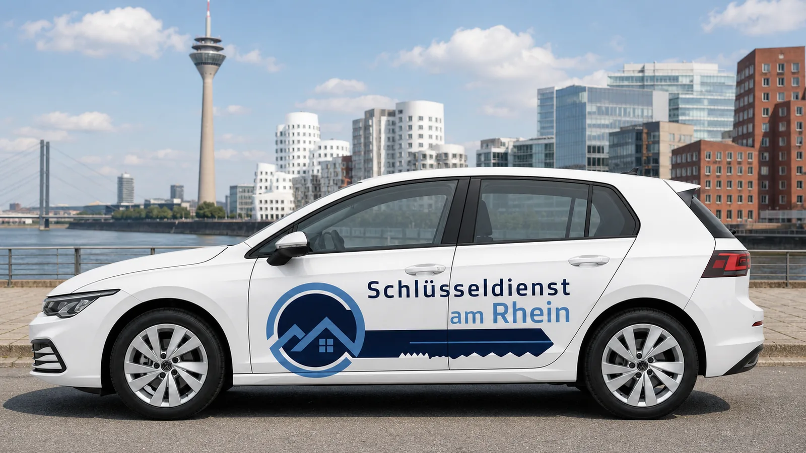Schlüsseldienst am Rhein im Einsatz